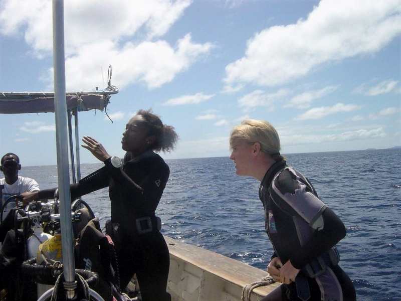 diving course in fiji